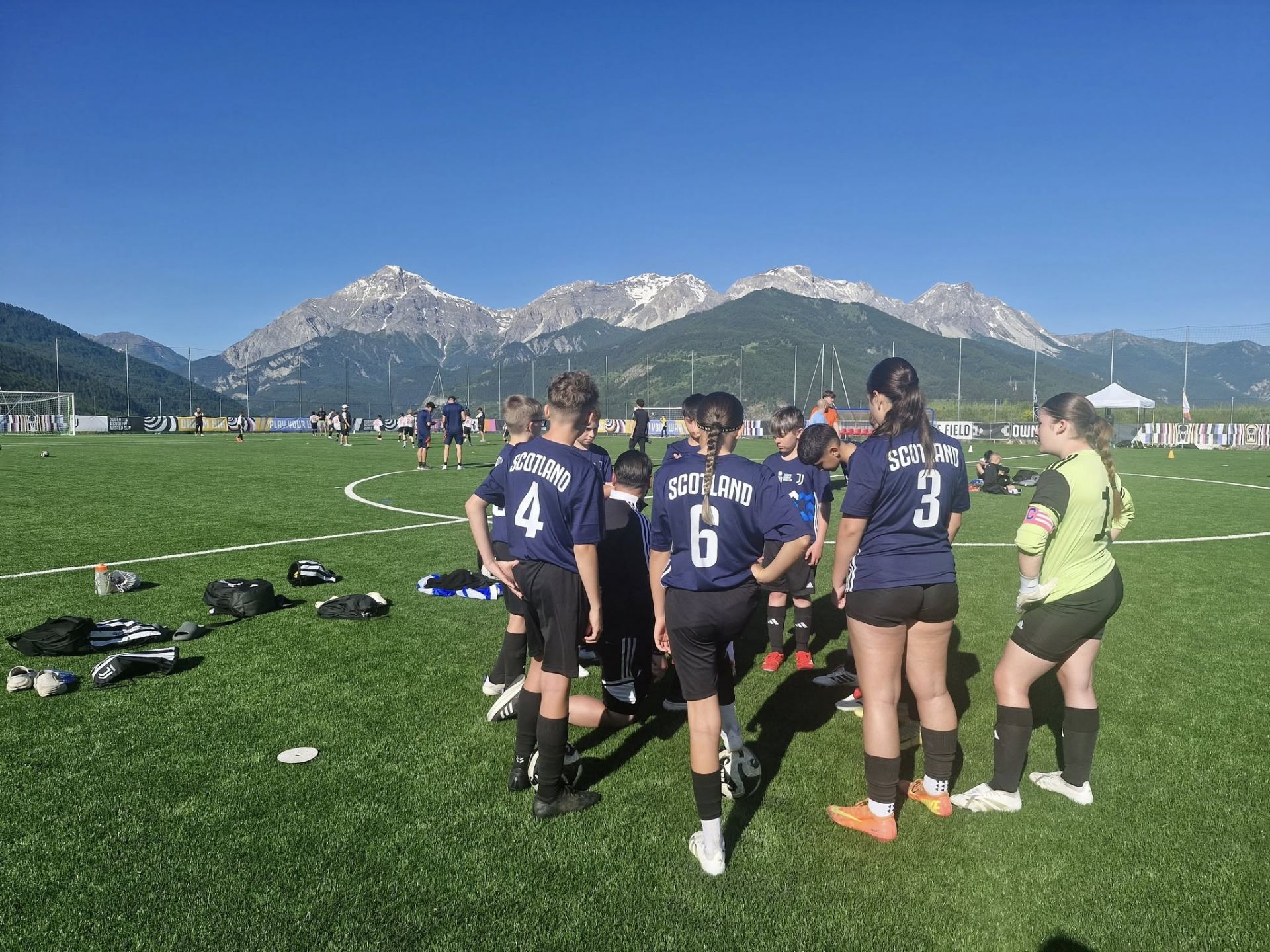 Team Scozia a Sauze d'Oux